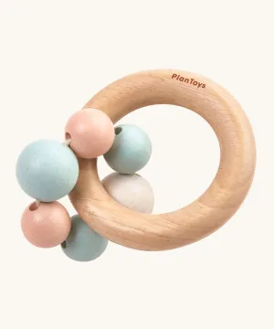 PlanToys Pastel Beads Rattle