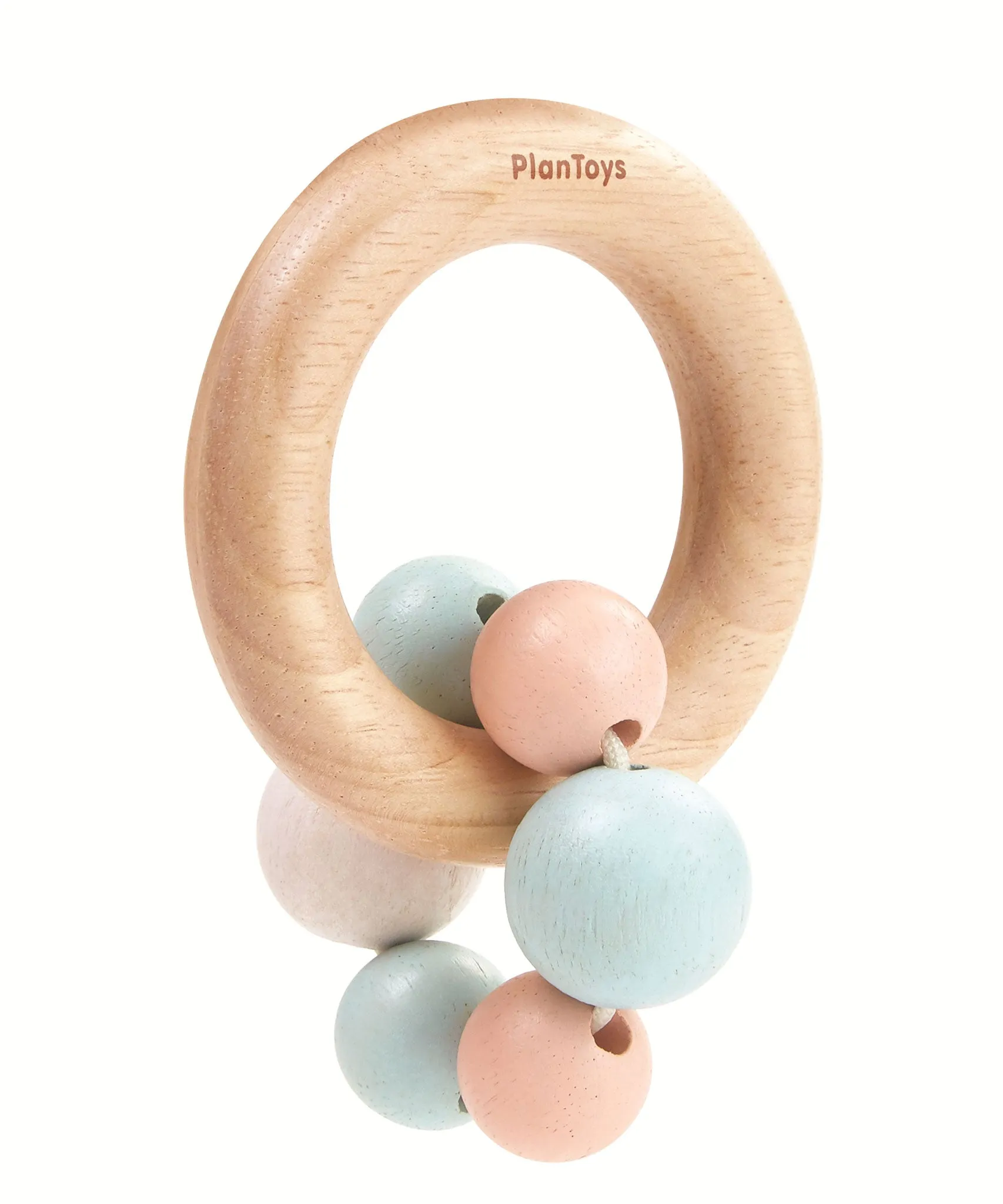 PlanToys Pastel Beads Rattle