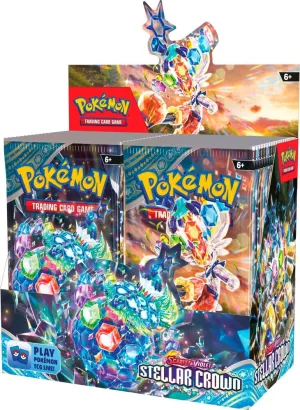 Pokemon TCG: Scarlet & Violet - Stellar Crown Booster Display Box (SV07)