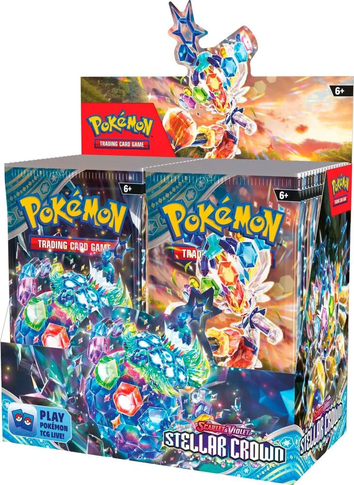 Pokemon TCG: Scarlet & Violet - Stellar Crown Booster Display Box (SV07)