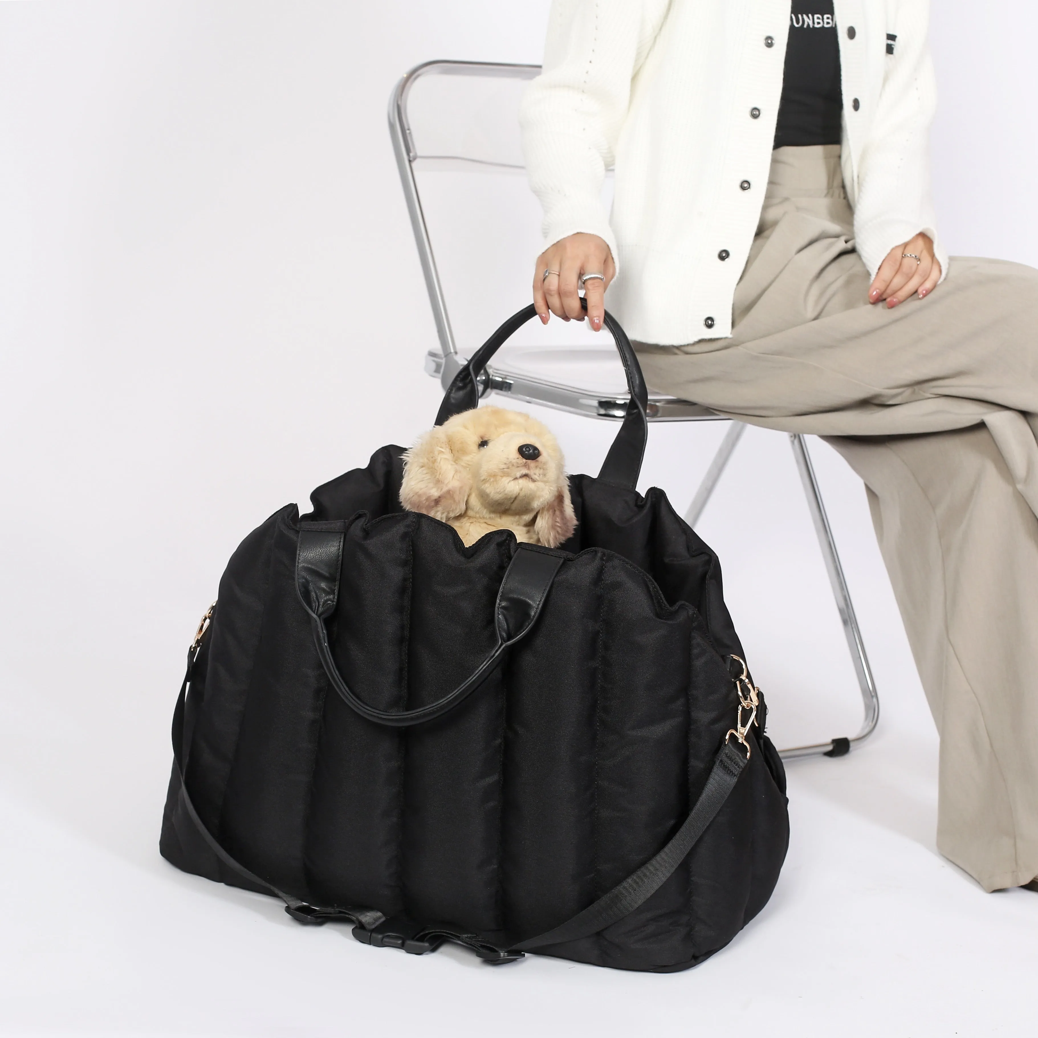 Portable Pet Dog Car Carriers Seat Box | Chihuahua Bag for Small Medium Dog Cat | Travel Tote Slings | Siege De Voiture Pour Chien