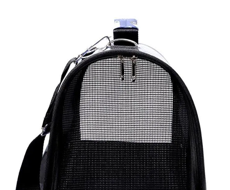 Portable Soft Pet Cat Puppy Travelling Carrier Outdoor Hand Carry Bag for Pet Safety