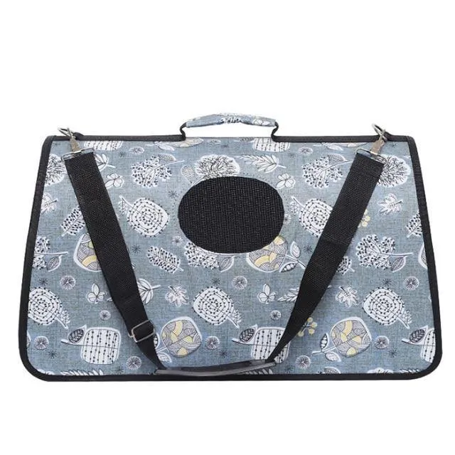 Portable Soft Pet Cat Puppy Travelling Carrier Outdoor Hand Carry Bag for Pet Safety