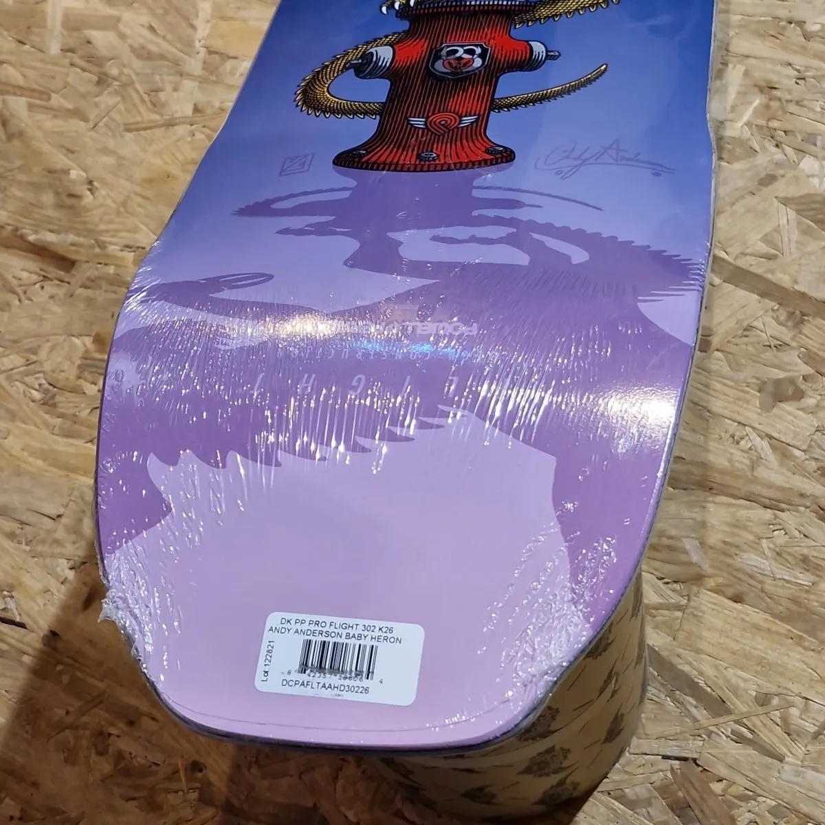 Powell-Peralta Andy Anderson Flight Pro Shape 302 Baby Heron Hydrant Deck