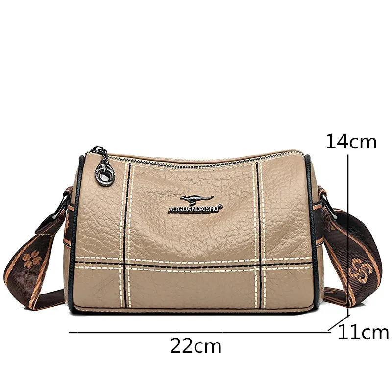 Premium Genuine Leather Shoulder Crossbody Bags