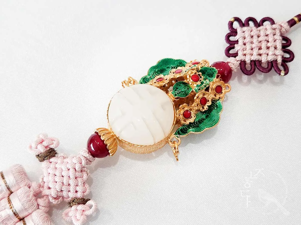 [Premium] Jade Silk Tassel Norigae