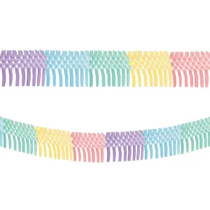 Pretty Pastels Accordion Tissue Paper Garland