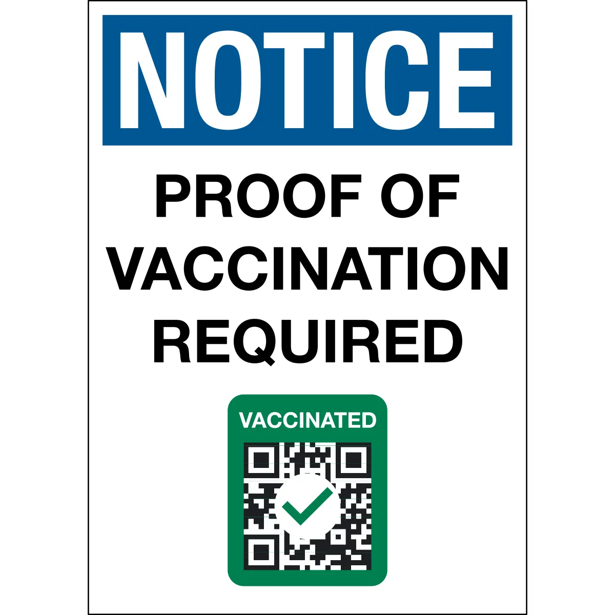 Proof of Vaccination