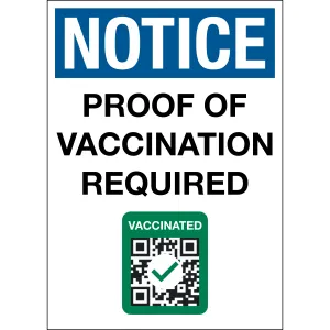 Proof of Vaccination
