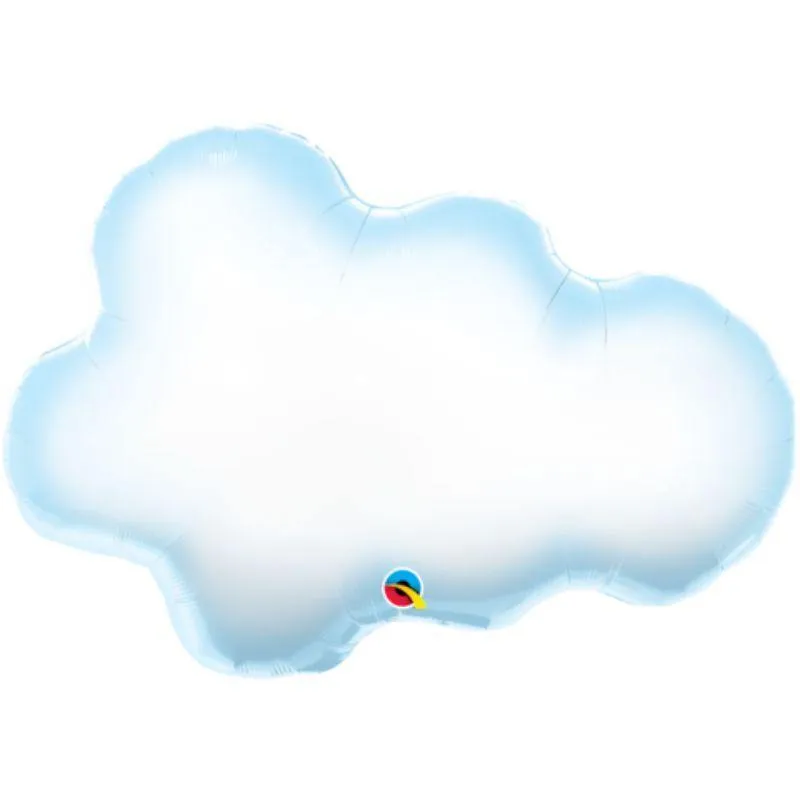 Puffy Cloud Shape Foil Balloon - 76cm