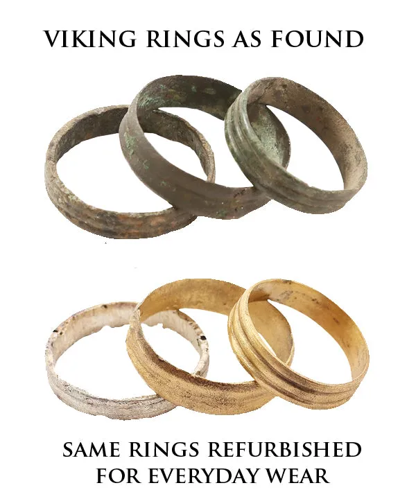 RARE COPPER VIKING WEDDING RING, 900-1050 AD, SIZE 13