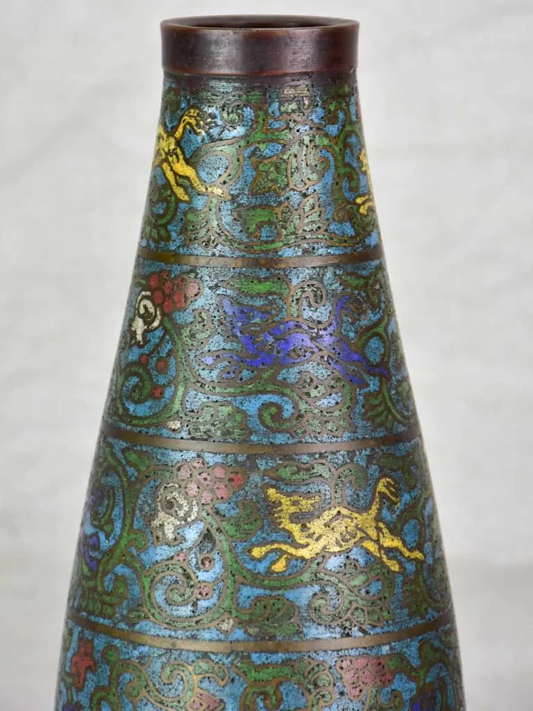 Rare pair of 19th century Japanese vases 14¼"