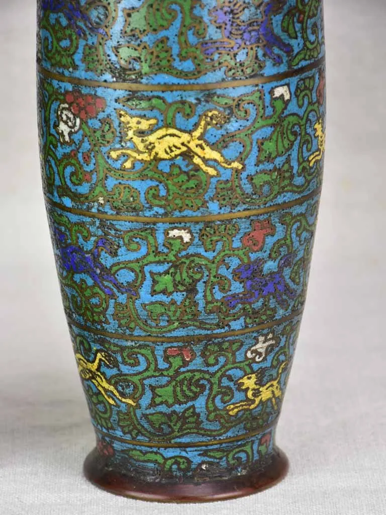 Rare pair of 19th century Japanese vases 14¼"