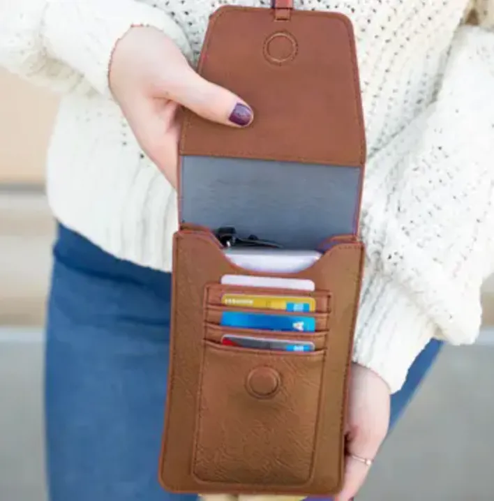 Red Harper Crossbody Bag