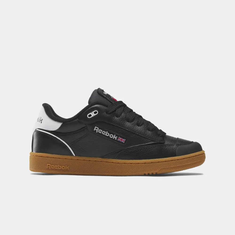 Reebok Footwear Men Club C Bulc Shoes BLK/FTWR WHT/REEBOK RUBBER GUM