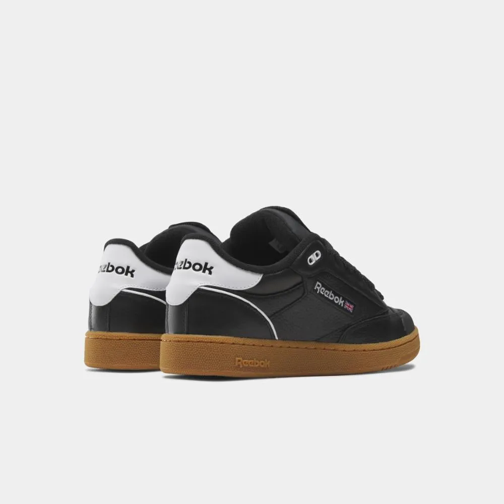 Reebok Footwear Men Club C Bulc Shoes BLK/FTWR WHT/REEBOK RUBBER GUM