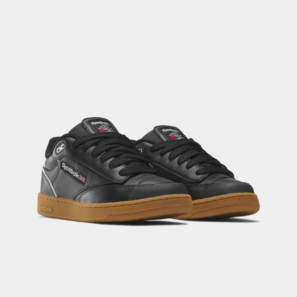 Reebok Footwear Men Club C Bulc Shoes BLK/FTWR WHT/REEBOK RUBBER GUM
