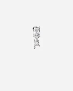 Roppongi Drop Earring Silver