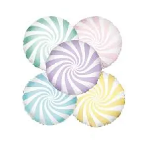 Round Pastel Candy Mint 18" (Choose your color)