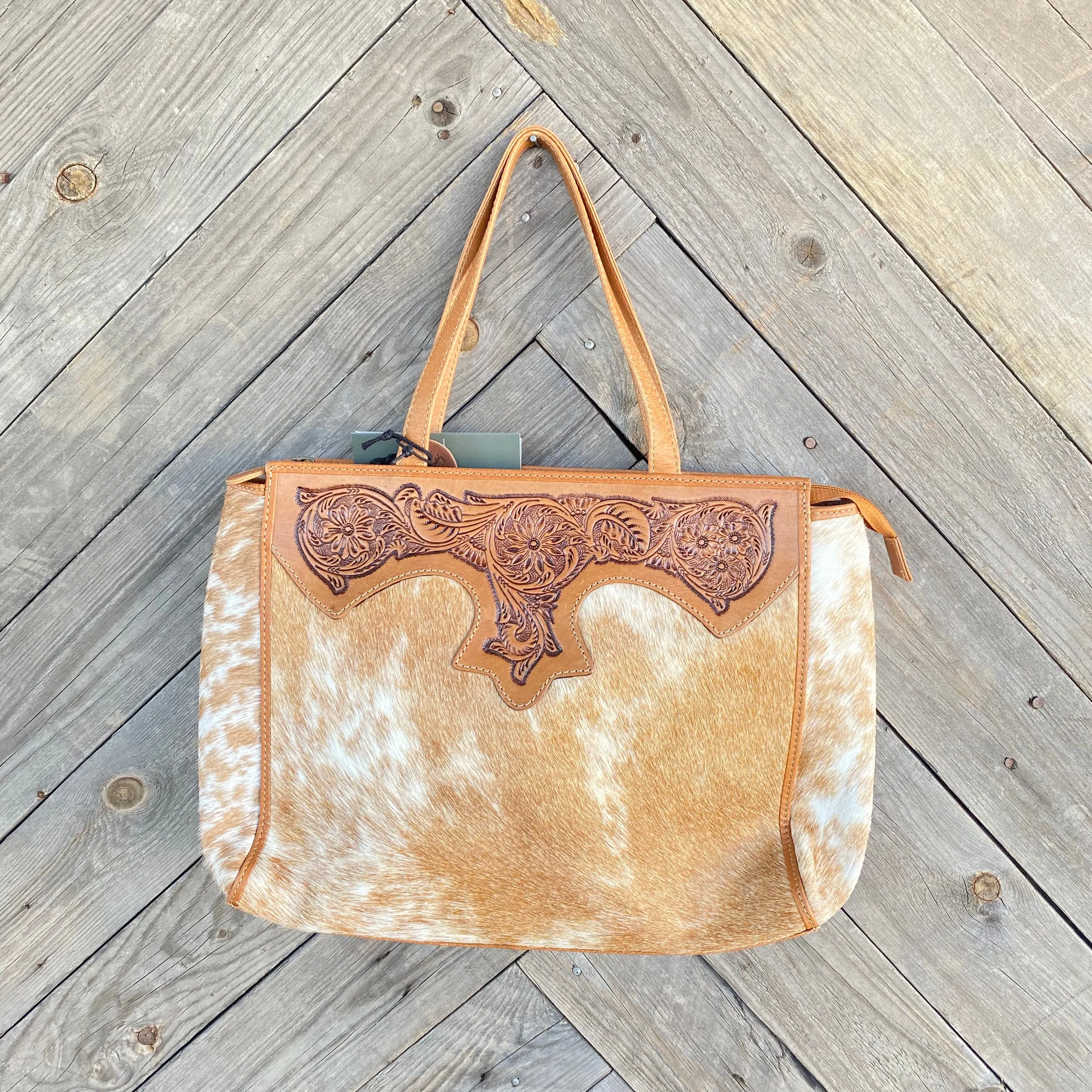 Sagebrush Bluff Hand-Tooled Bag