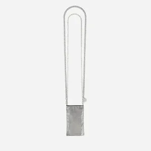 Salome Silver Phone Shoulder Bag