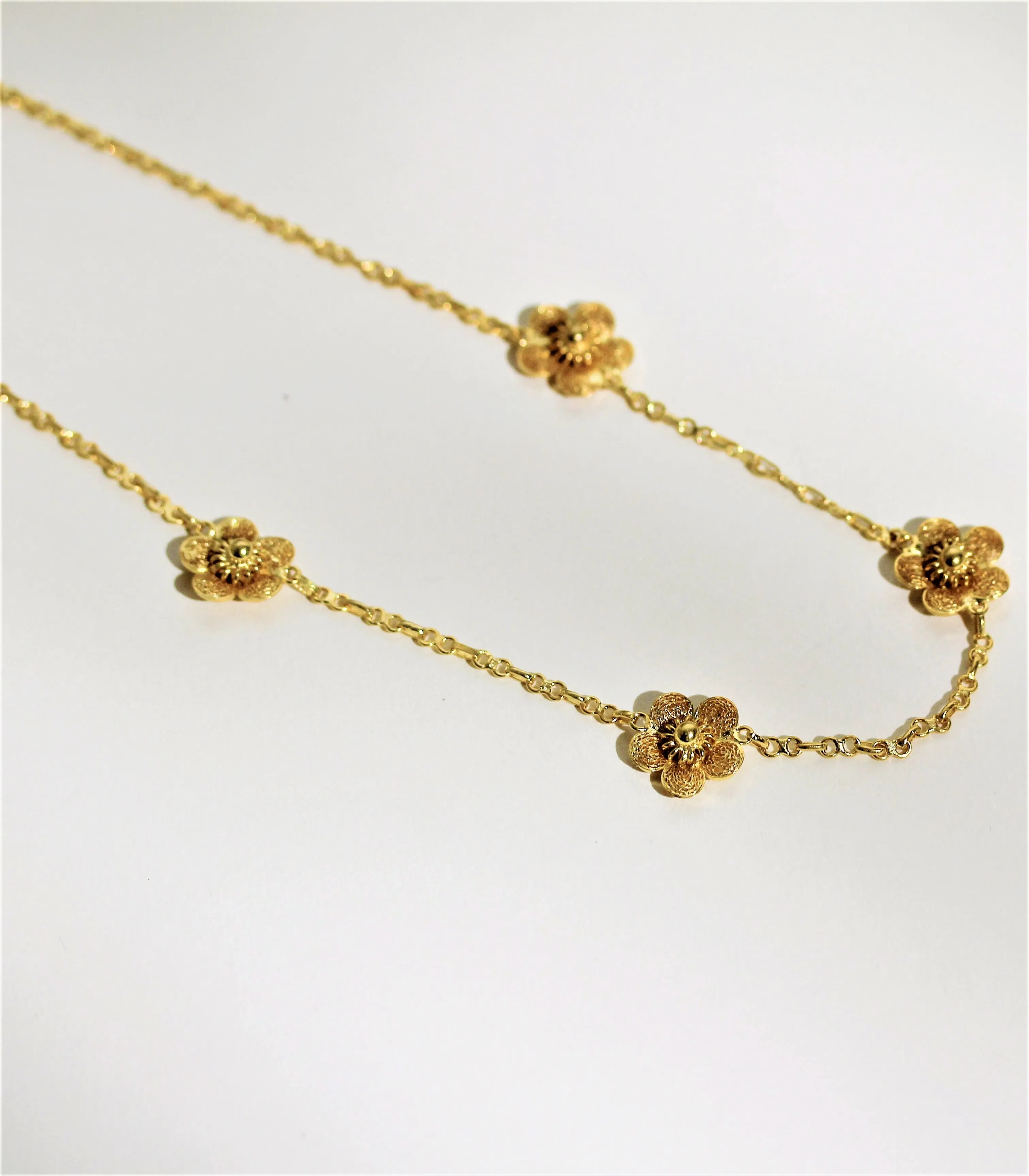 Sampaguita Charm Necklace