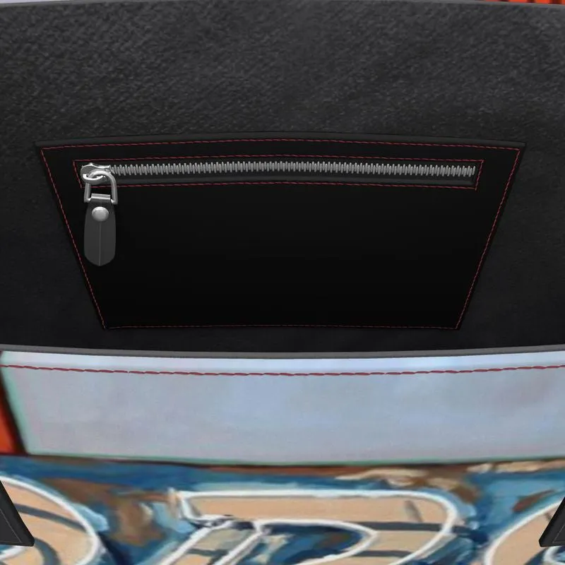 Santa Fe Lodge Leather Tote