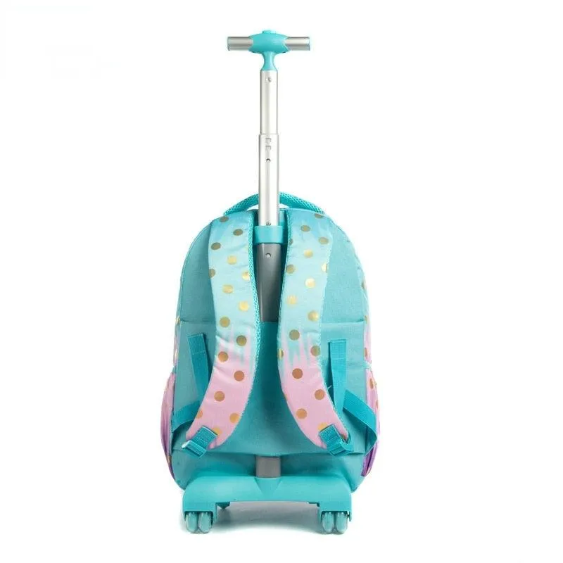 School Children's Backpack with Wheels