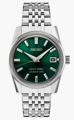 Seiko SPB373 King Seiko Green Dial Automatic Watch