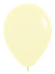 Sempertex 5" Pastel Matte Yellow 100/pk