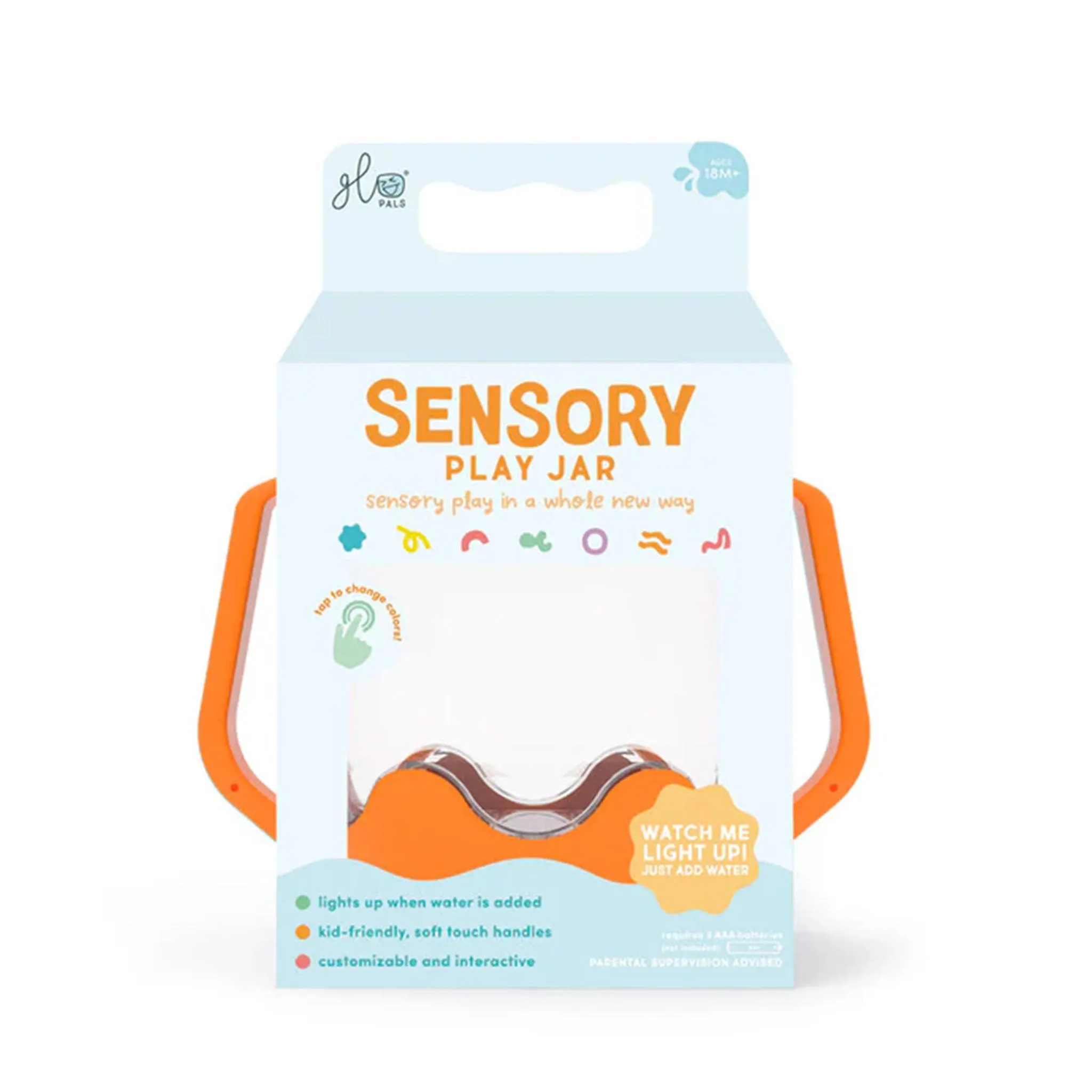 Sensory Jar - Orange