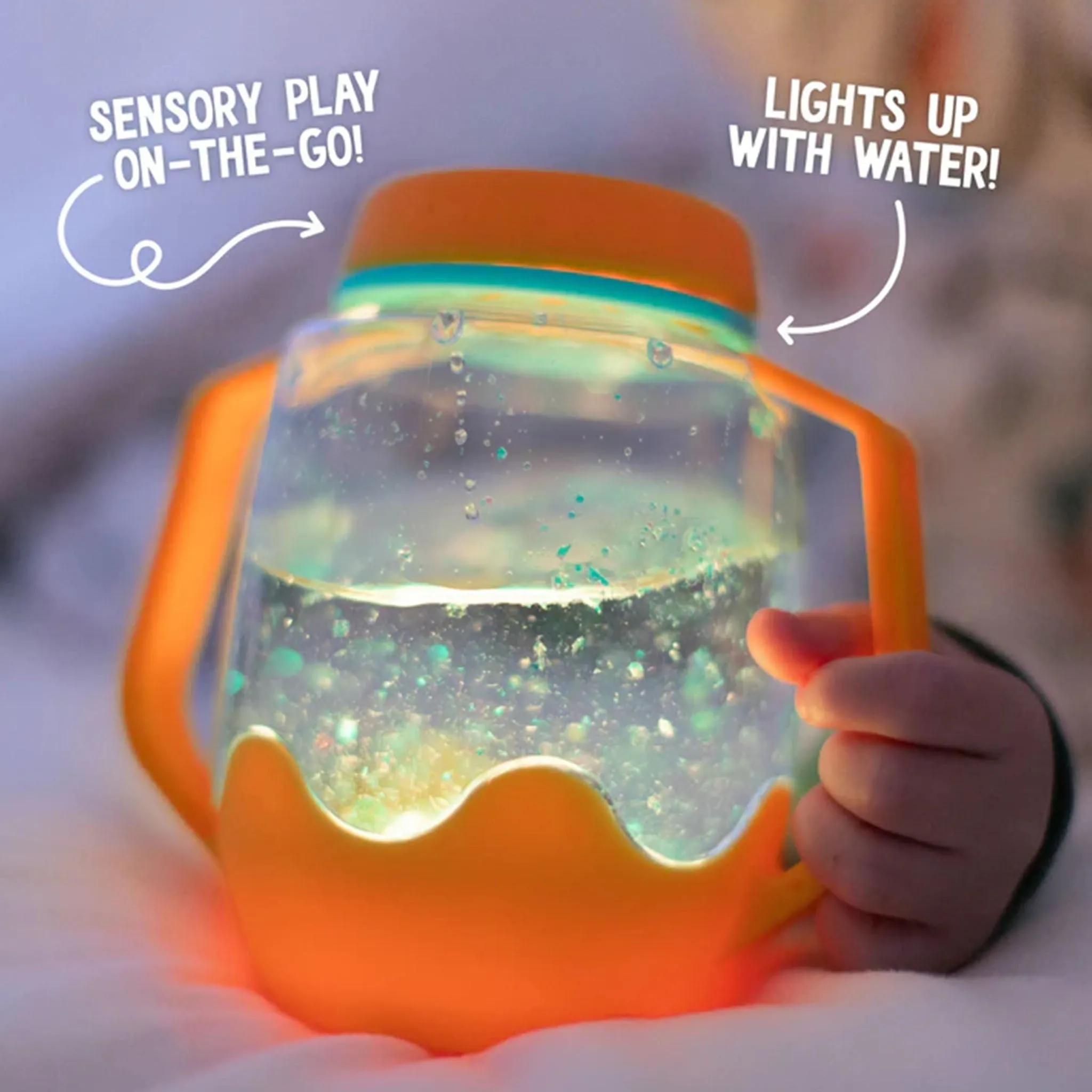 Sensory Jar - Orange