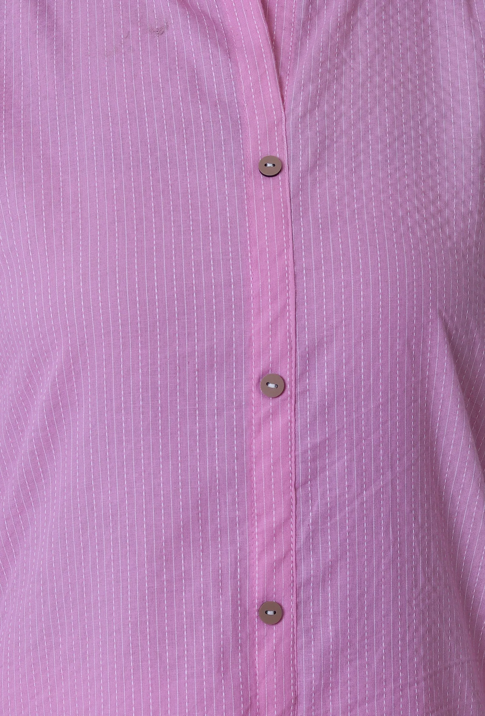 Set Of 2: Pastel Violet Cotton Kurti With Palazzo Set