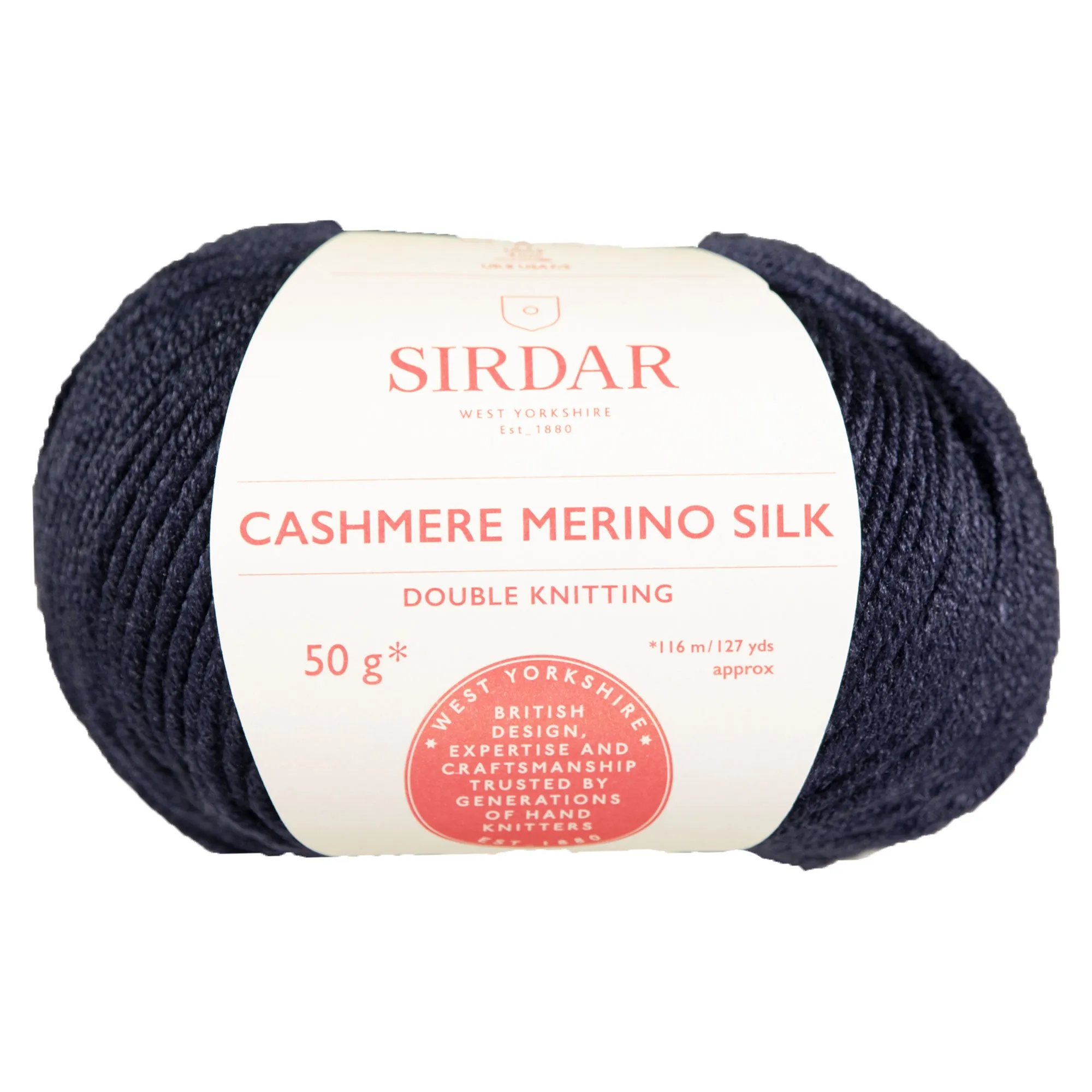 Sirdar Cashmere Merino Silk DK Yarn - 407 Royal Navy