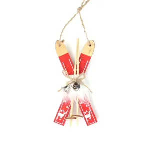 Ski Ornament