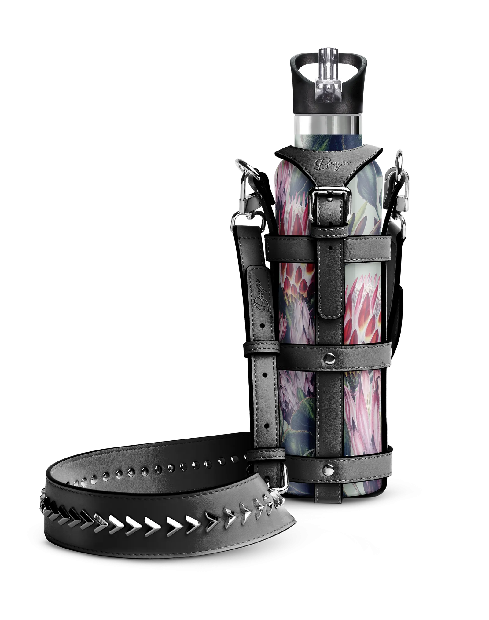 Sling Bottle Carrier | 38" Adjustable Strap