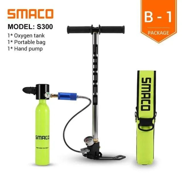 SMACO Scuba Diving Oxygen Tank Set