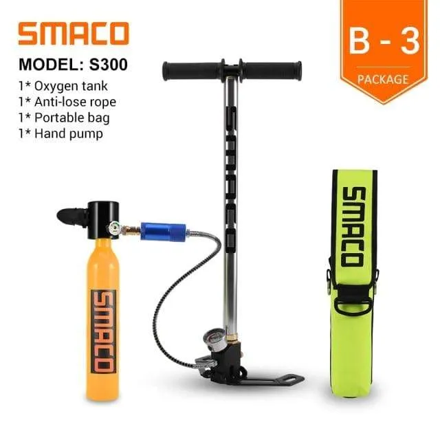 SMACO Scuba Diving Oxygen Tank Set