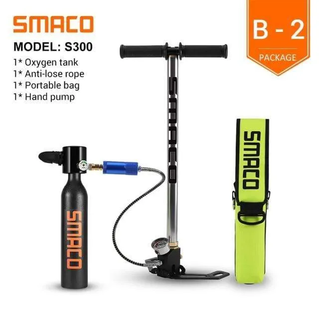 SMACO Scuba Diving Oxygen Tank Set