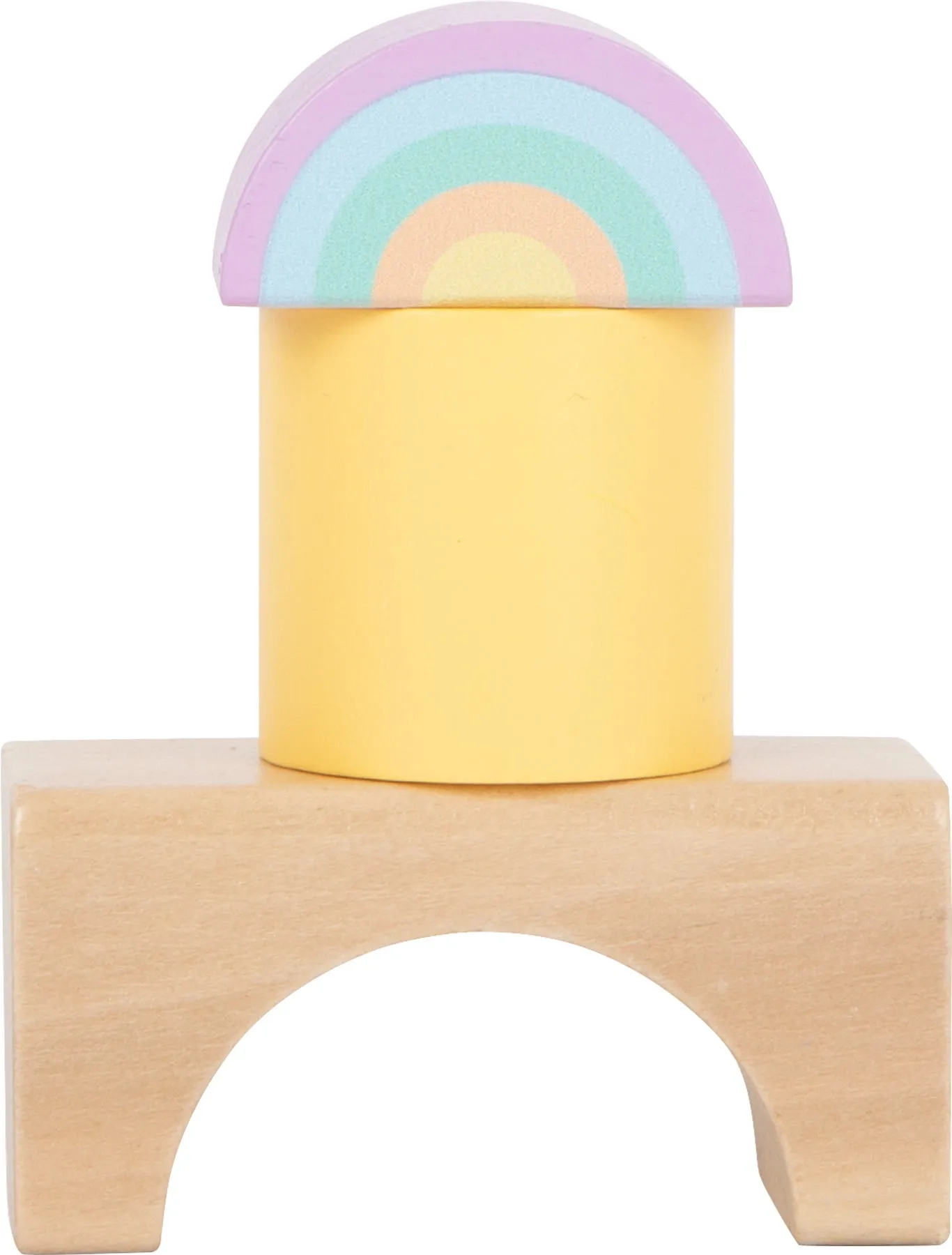 Small Foot Pastel Wooden Building Blocks