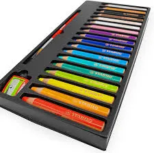 Stabilo Woody 3 in 1 - Set of 18