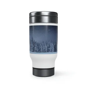 Stainless Steel Travel Mug with Handle, 14oz