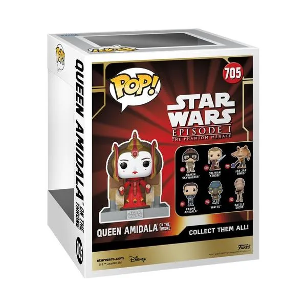 Star Wars: EP1 25th - Amidala on Throne Pop! DLX