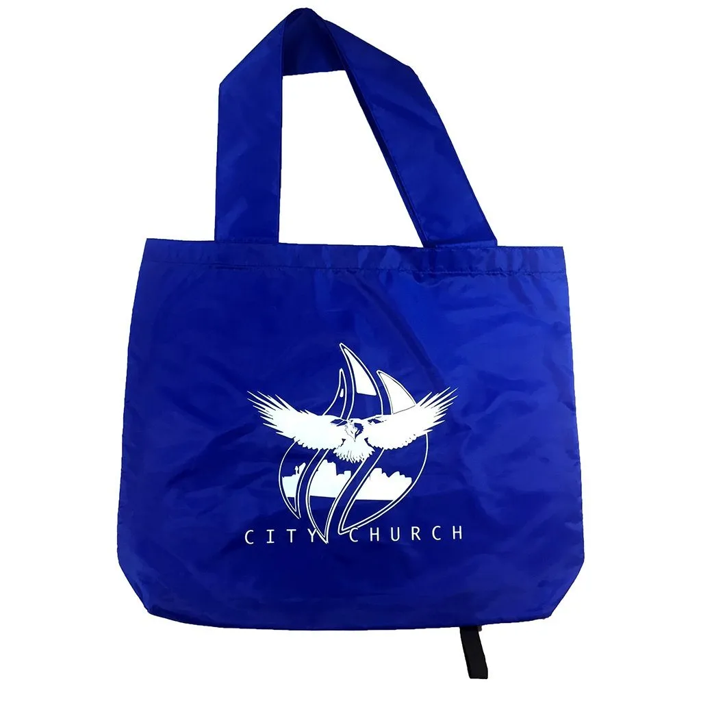 Stock Nylon Foldable Tote(SNB-18D)