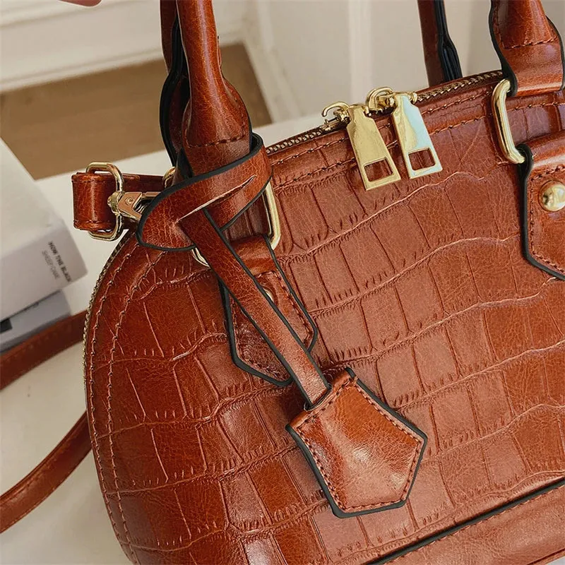 Stone Pattern Handbag