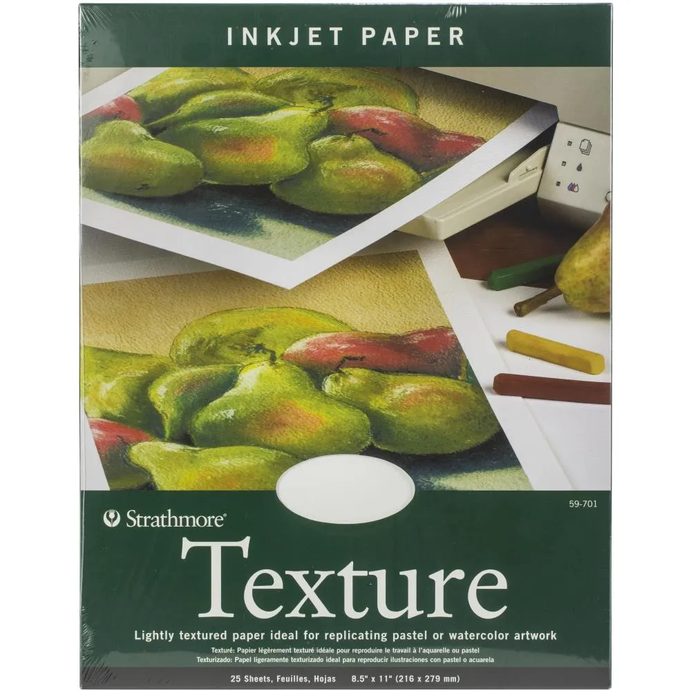 Strathmore Ink Jet Paper Texture 8.5"X11" 25 Sheets