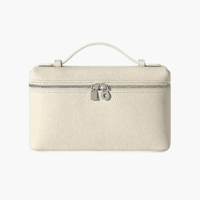 Stylish Loreen Faux Leather Handbag with Adjustable Shoulder Strap and Gold Logo Emblem