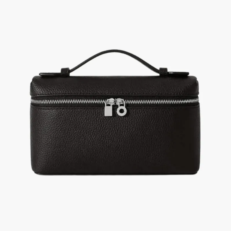 Stylish Loreen Faux Leather Handbag with Adjustable Shoulder Strap and Gold Logo Emblem