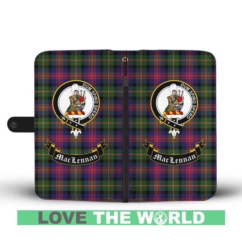 Tartan Wallet Case - Maclennan Clan A9