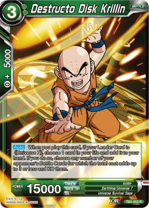 TB1-053 Destructo Disk Krillin